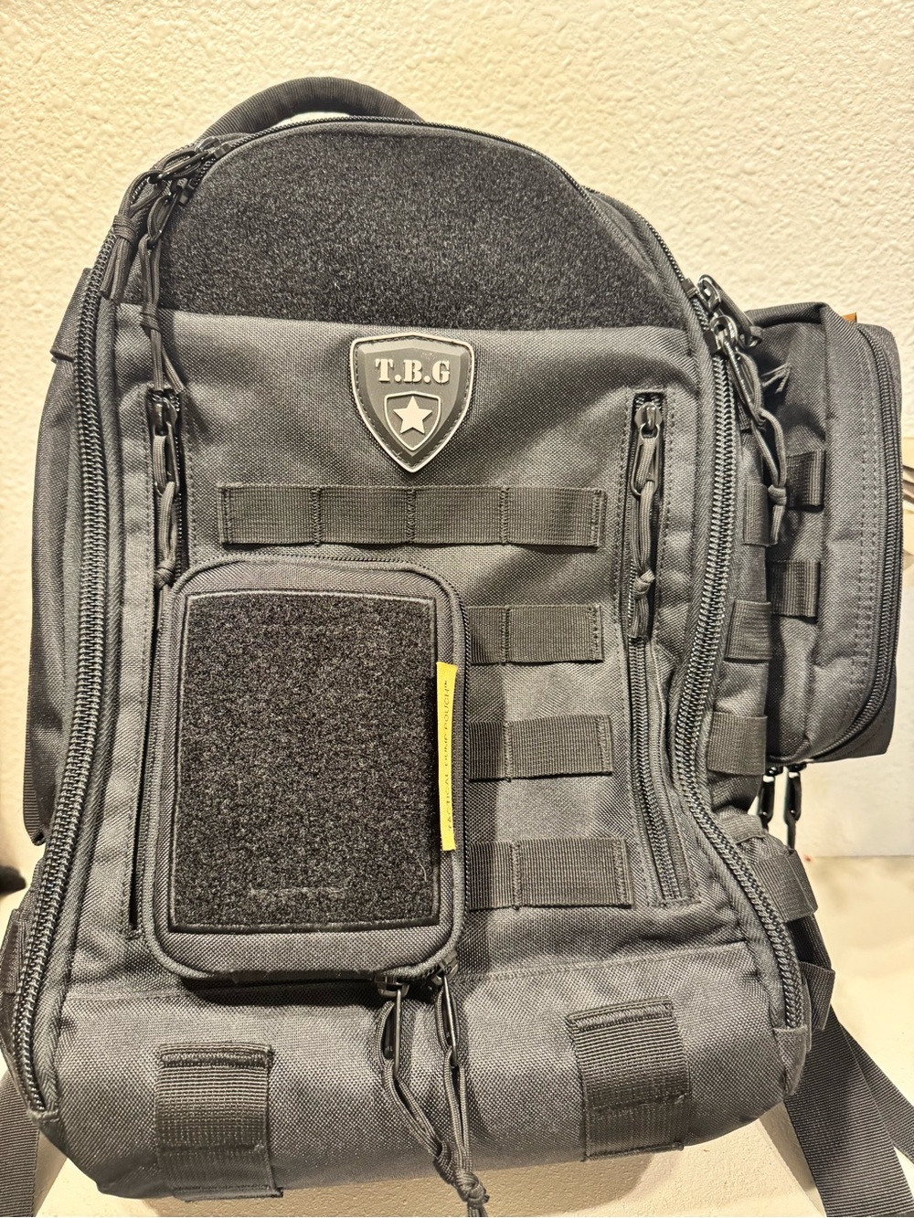 T.B.G Black Tactical Backpack - Diaper Bag
